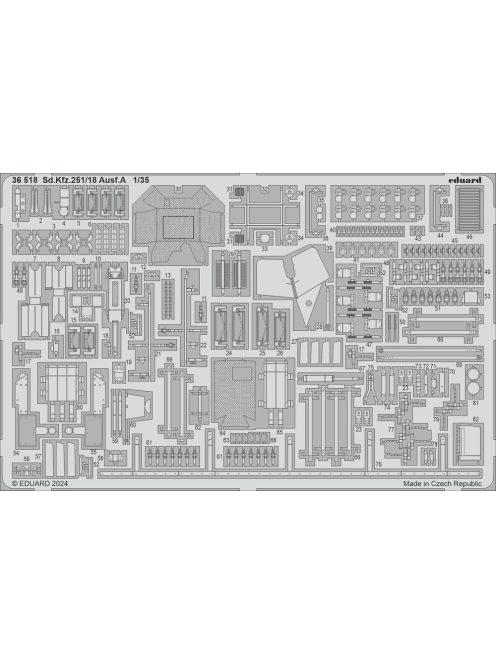 Eduard Accessories - Sd.Kfz. 251/18 Ausf. A ICM