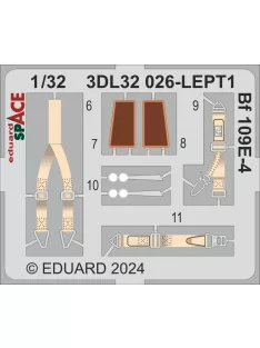 Eduard - Bf 109E-4 SPACE 1/32