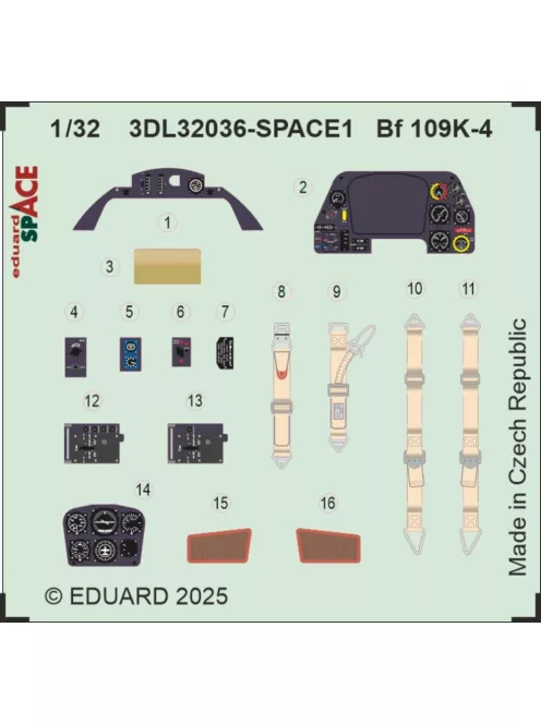 Eduard - Bf 109K-4 SPACE 1/32 for Kotare