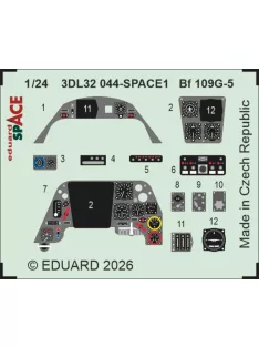 Eduard - Bf 109G-5 SPACE for Airfix