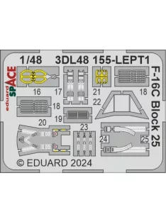 Eduard - F-16C Block 25 SPACE 1/48