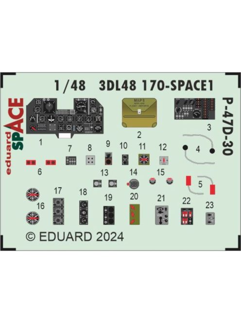 Eduard - P-47D-30 SPACE 1/48 MINIART