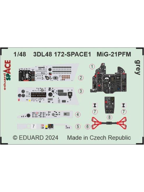 Eduard - MiG-21PFM grey SPACE 1/48 EDUARD