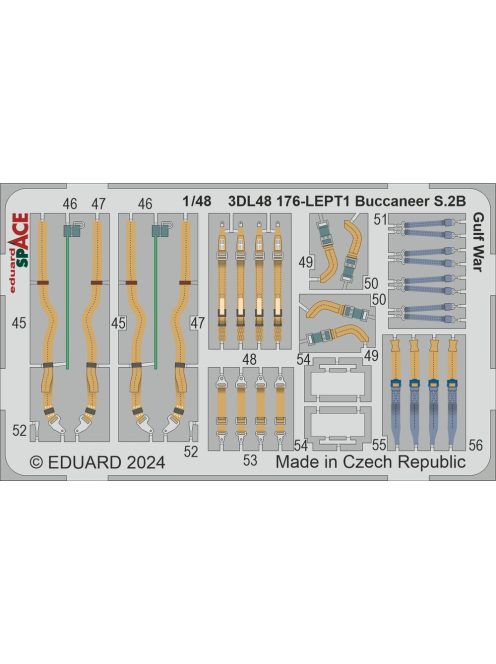 Eduard Accessories - Buccaneer S.2B Gulf War SPACE  AIRFIX