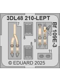 Eduard - Bf 109E-3 SPACE  HOBBY BOSS