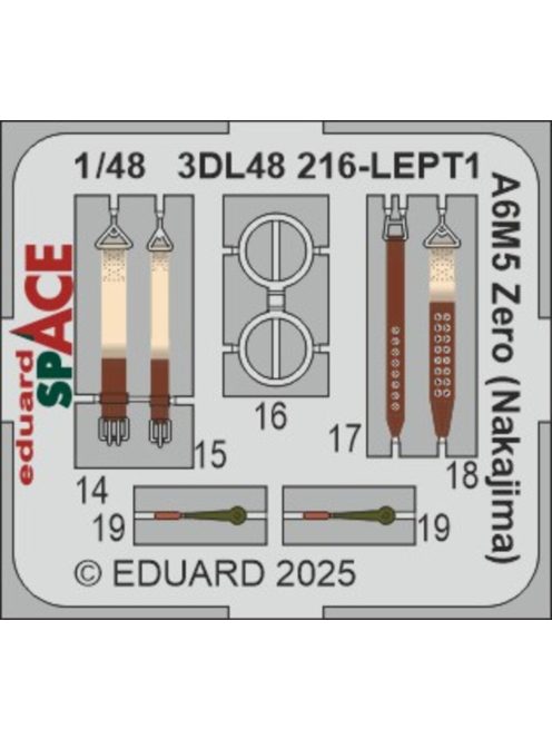 Eduard - A6M5 Zero (Nakajima) SPACE  FINE MOLDS