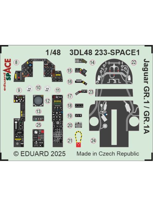 Eduard - Jaguar GR.1 / GR.1A SPACE  AIRFIX
