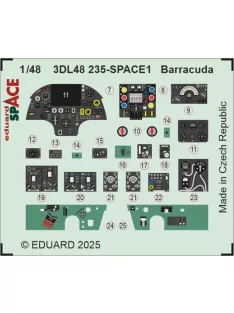 Eduard - Barracuda SPACE  TRUMPETER