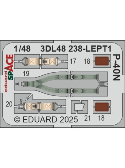 Eduard - P-40N SPACE  EDUARD