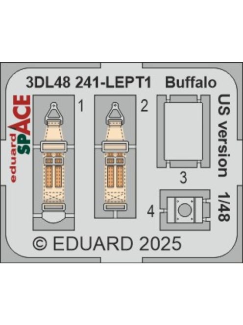 Eduard - Buffalo US version SPACE  TAMIYA