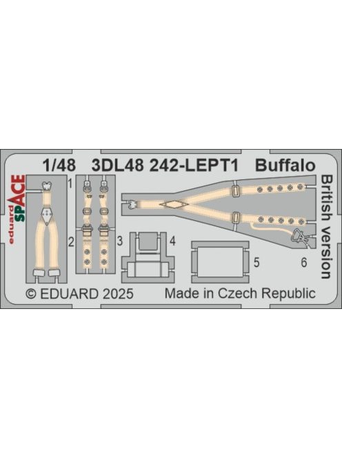 Eduard - Buffalo British version SPACE  TAMIYA