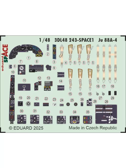 Eduard - Ju 88A-4 SPACE  EDUARD / ICM
