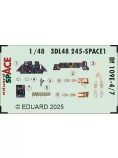 Eduard - Bf 109E-4/7 SPACE  TAMIYA