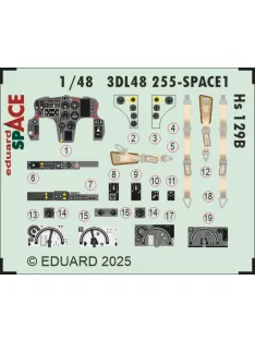 Eduard - Hs 129B SPACE for Takom