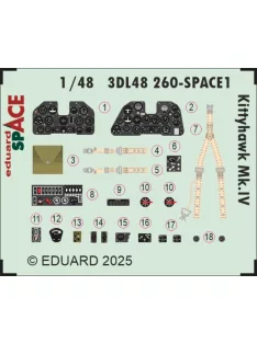 Eduard - Kittyhawk Mk.IV SPACE for Eduard