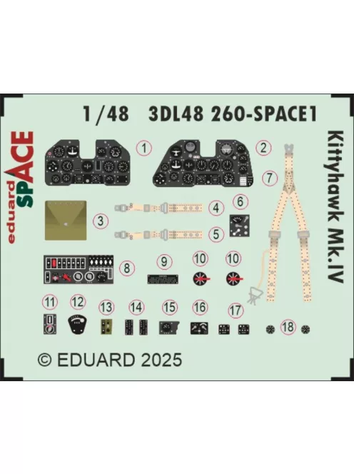 Eduard - Kittyhawk Mk.IV SPACE for Eduard
