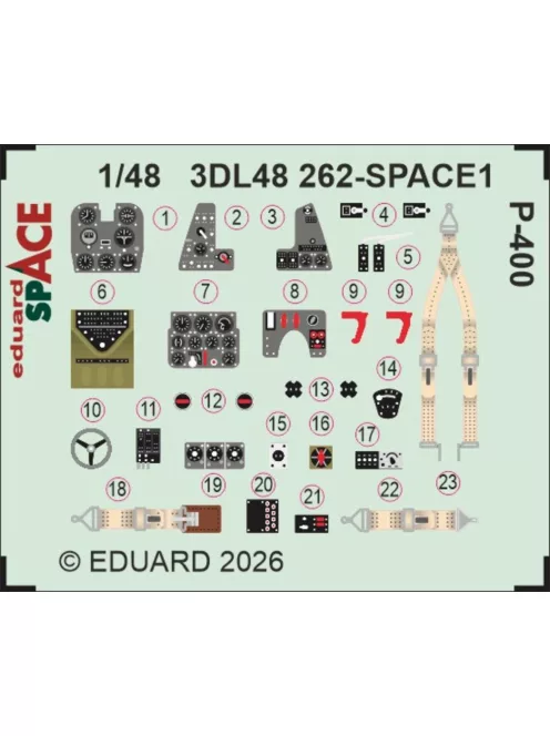 Eduard - P-400 SPACE for Arma Hobby