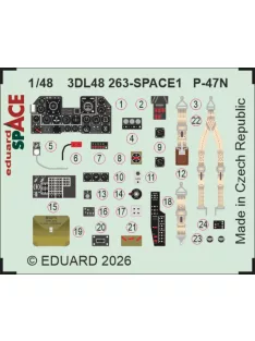 Eduard - P-47N SPACE for Miniart
