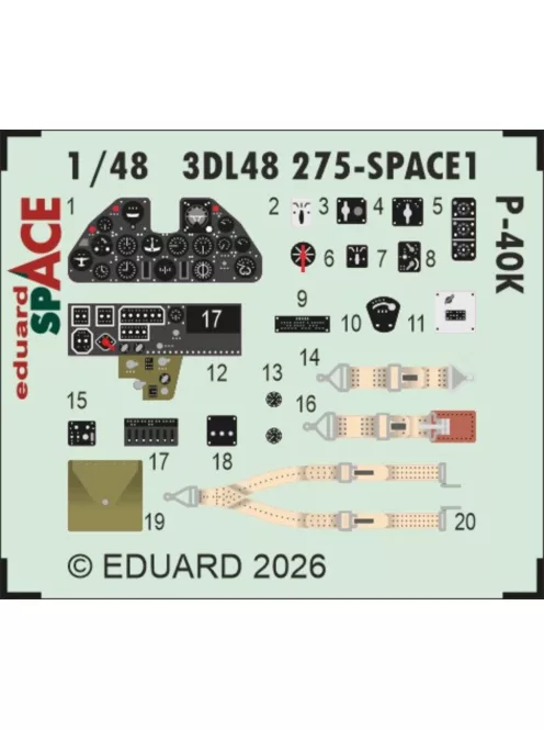 Eduard - P-40K SPACE for Eduard