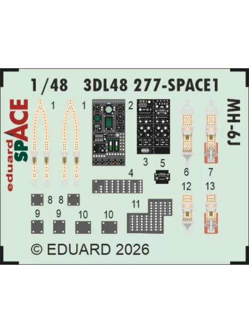Eduard - MH-6J SPACE for ICM