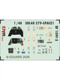 Eduard - Bf 109F-2 SPACE for Eduard