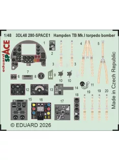 Eduard - Hampden TB Mk.I torpedo bomber SPACE for ICM