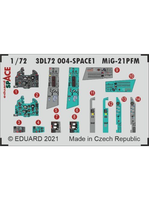 Eduard - MiG-21PFM SPACE for EDUARD
