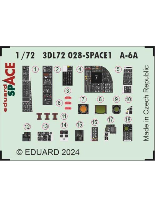 Eduard - A-6A SPACE 1/72 TRUMPETER