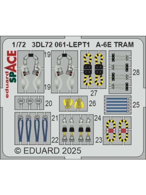 Eduard - A-6E TRAM SPACE  TRUMPETER