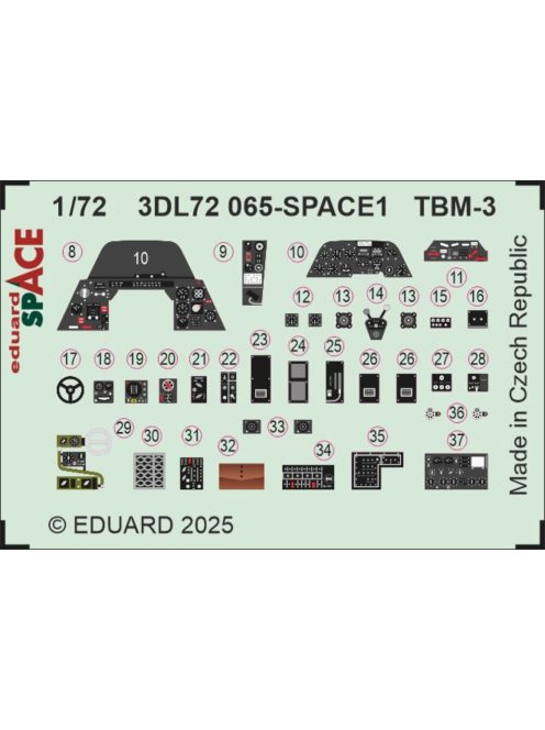 Eduard - TBM-3 SPACE  HOBBY BOSS