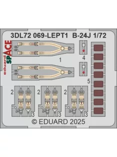 Eduard - B-24J SPACE  HASEGAWA