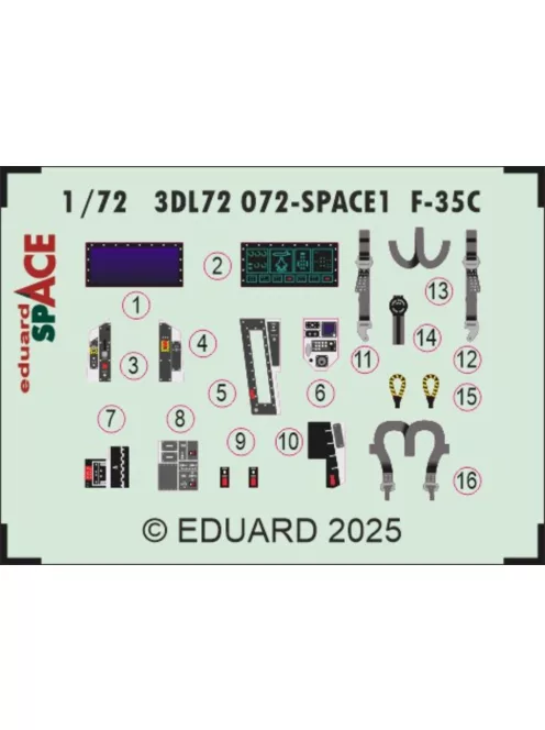 Eduard - F-35C SPACE 1/72 for Tamiya