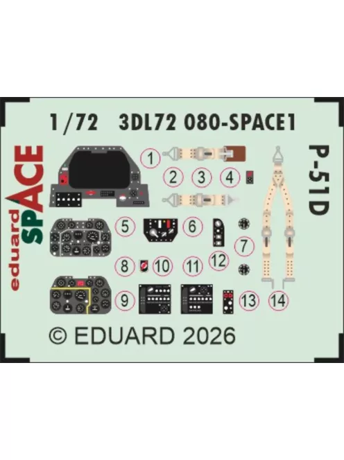 Eduard - P-51D SPACE for Arma Hobby