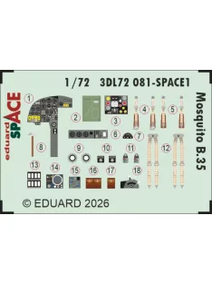 Eduard - Mosquito B.35 SPACE for Airfix