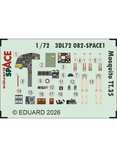 Eduard - Mosquito TT.35 SPACE for Airfix