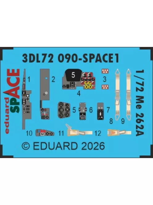 Eduard - Me 262A SPACE for Arma Hobby