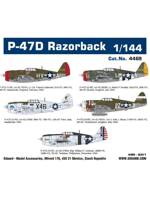 Eduard - P-47D Razorback Super44