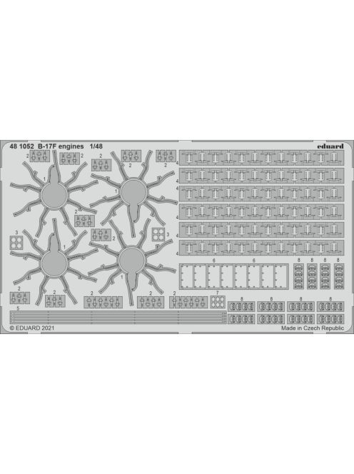 Eduard - B-17F engines for HKM