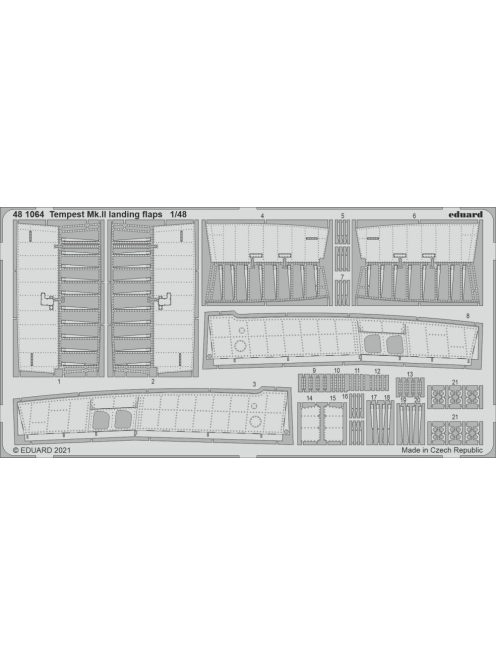 Eduard - Tempest Mk.Ii Landing Flaps 1/48 For Eduard/Special Hobby
