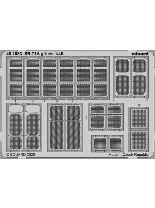 Eduard - SR-71A grilles for REVELL