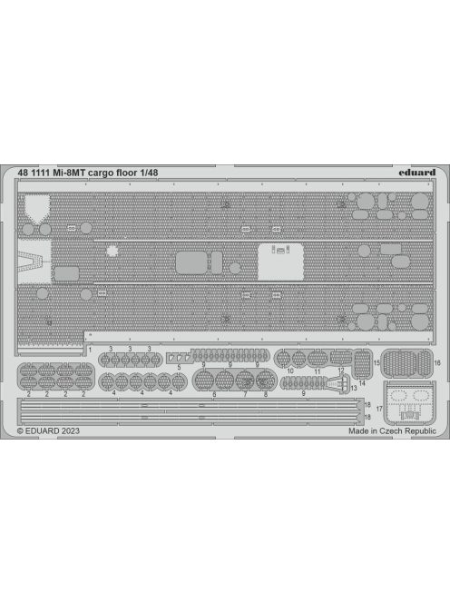 Eduard - Mi-8MT cargo floor 1/48 TRUMPETER