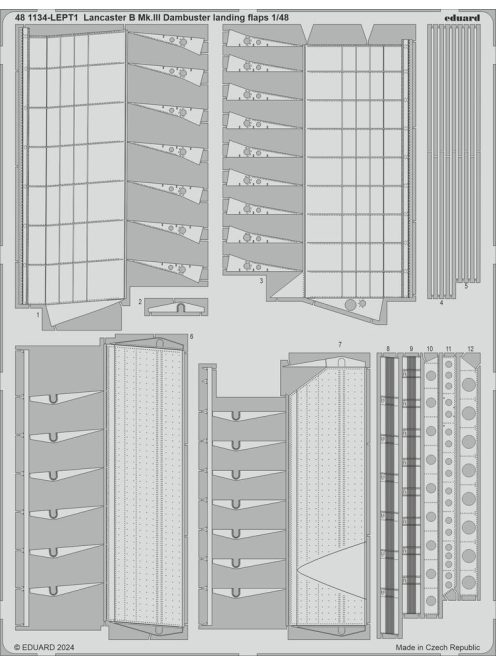 Eduard - Lancaster B Mk.III Dambuster landing flaps 1/48 HKM
