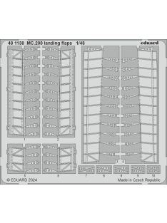 Eduard Accessories - MC.200 landing flaps ITALERI