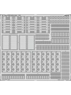 Eduard - B-24D bomb racks  HOBBY BOSS