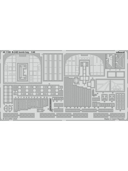 Eduard - B-24D bomb bay  HOBBY BOSS