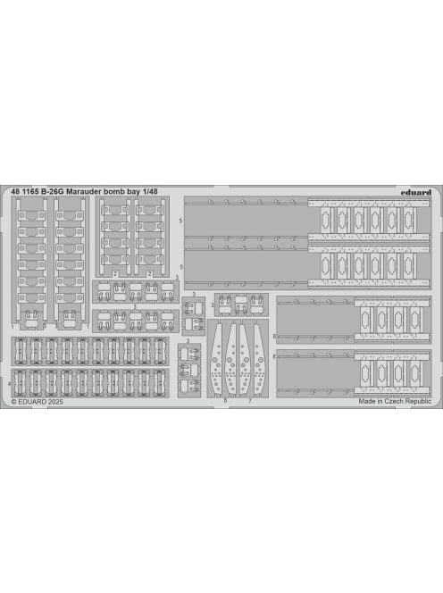 Eduard - B-26G Marauder bomb bay  ICM
