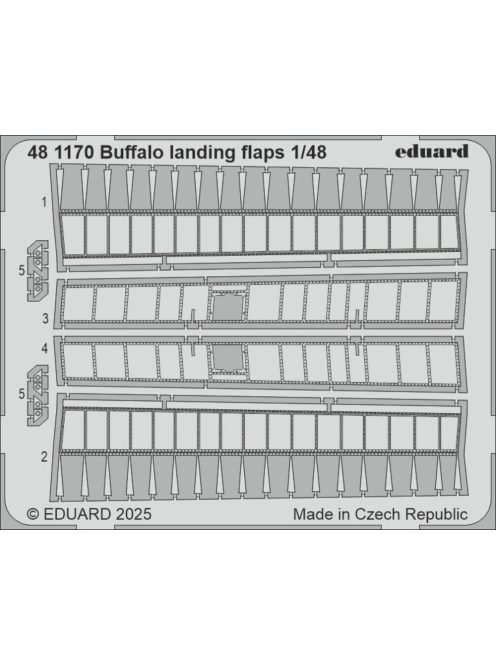 Eduard - Buffalo landing flaps  TAMIYA