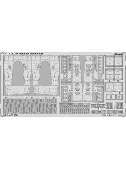 Eduard - B-26F Marauder exterior  ICM
