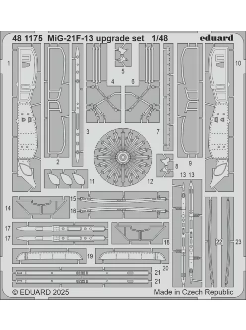 Eduard - MiG-21F-13 upgrade set 1/48 for Eduard