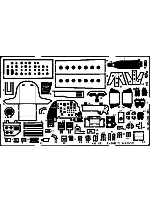 Eduard - A-20 B/C Havoc for AMT/ERTL